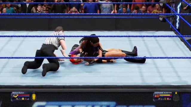 Melissa Rocker vs. Stephanie McMahon смотреть онлайн