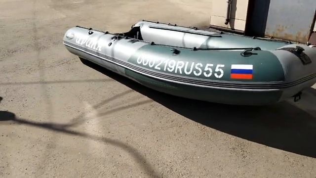 Абгрейд лодки св 430. Дополнительный такелаж. смотреть онлайн