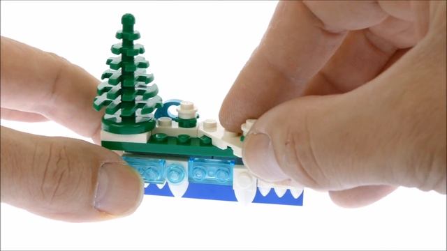 Lego Seasonal 853663 Iconic Holiday Magnet - Lego Speed Build Review смотреть онлайн