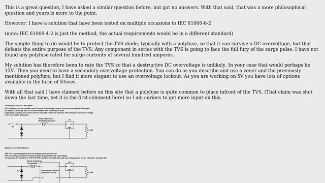 Electronics: Use TVS and zener diode on the same circuit смотреть онлайн
