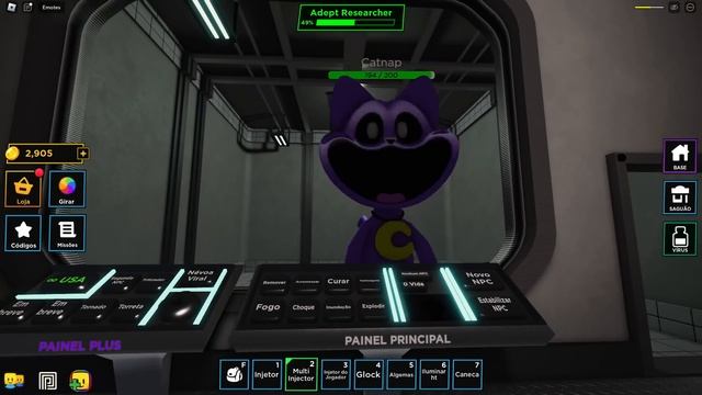 REVELANDO A FORMA VERDADEIRA DO MONSTRO CATNAP NO ROBLOX RO-BIO EXPERIMENT (ASSUSTADOR) смотреть онлайн