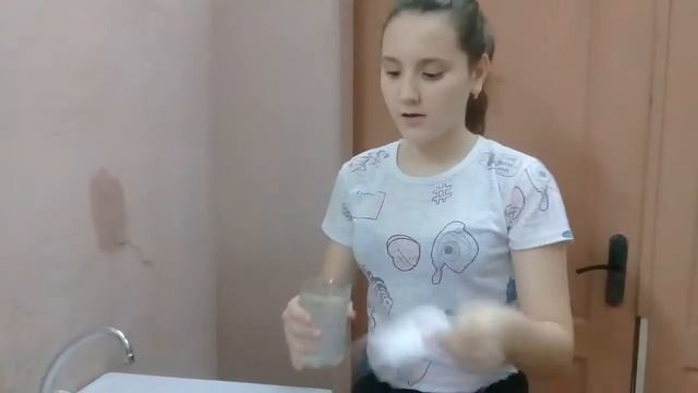 Заррина Опыт с водой