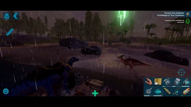 Taming Pteranodon & Otter - South Island | Ep 05 - Hindi | Ark Mobile смотреть онлайн