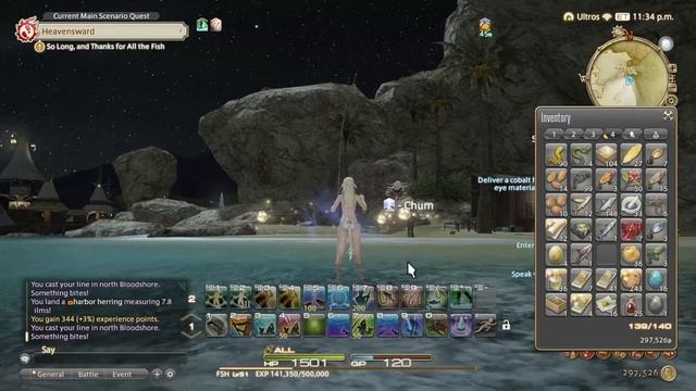Mazlaya Marlin Location | Final Fantasy XIV Online | Fishing смотреть онлайн