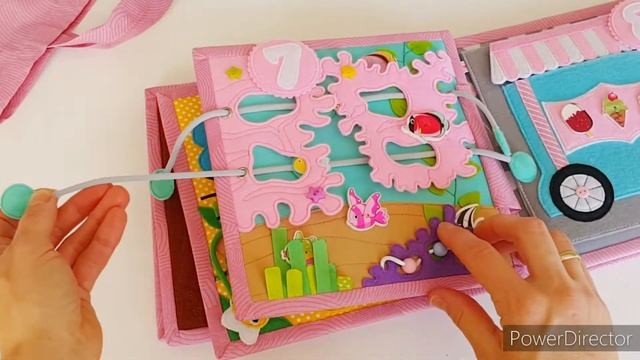 Quietbook Counting Развивающая книга Счёт смотреть онлайн