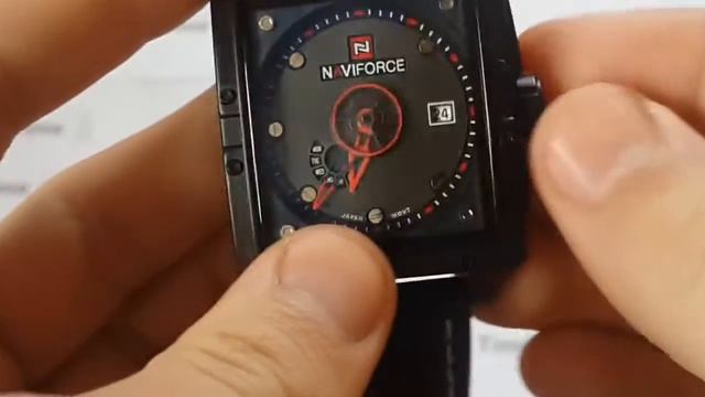 Мужские часы Naviforce Red (NF9065) 3 цвета. ОБЗОР - Time.biz.ua смотреть онлайн