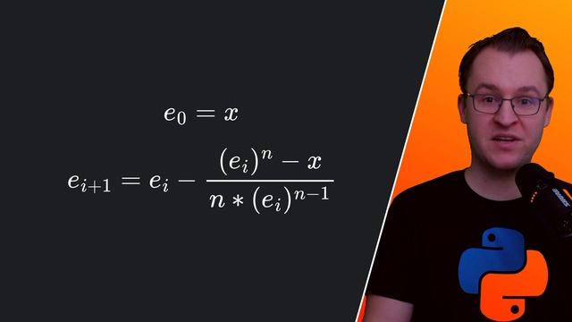 How to use Newton's Method to calculate Square Roots in Python смотреть онлайн