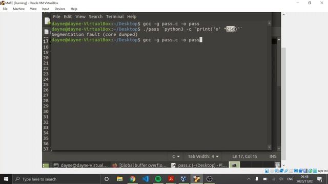 COS 330 - Global Buffer overflow смотреть онлайн