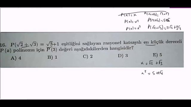 TR NÜFUSUNUN YÜZDE 99 UNU ELEYECEK POLİNOM SORUSU 🔥(MUTLAKA İZLE) смотреть онлайн