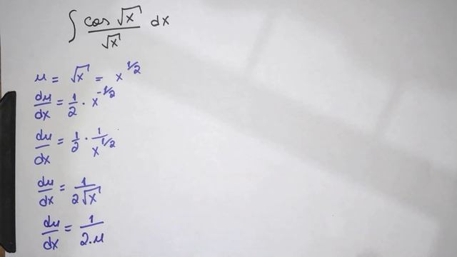 Integral do cosseno da raiz de x sobre raiz de x | Int (cos√x)/√x смотреть онлайн