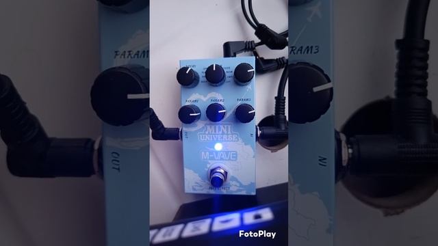 Pedal M-vave Mini Universe, pedal de Reverb com 9 tipos de reverbs diferentes (no talk) смотреть онлайн