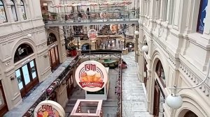 ГУМ Москва прогулка на красной площади