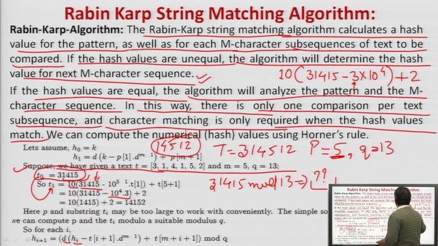 Design and Analysis of Algorithm | String Matching Algorithms: Rabin Karp | AKTU Digital Education смотреть онлайн