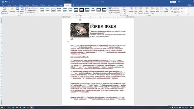 44. Belajar Dasar Microsoft Word Objek Dibungkus Teks Wrap Text Bagian 1. Indonesia смотреть онлайн
