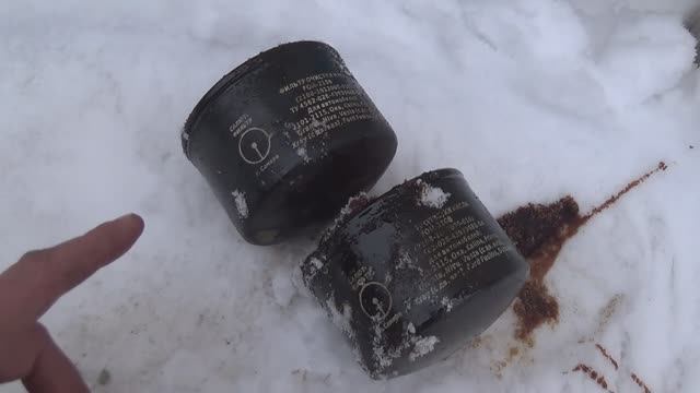 Вскрываем масляные фильтры Салют после 6 тыс км смотреть онлайн