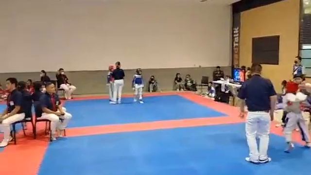 Aman Luzara Silver 🥈 Medalist Ox Vs Ox 3rd Round 45th National Taekwondo Championships Philippines смотреть онлайн
