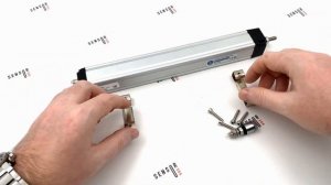 Линейные потенциометры серии MSI-LWH. Потенциометрические датчики с выдвижным штоком.