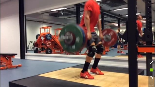 Power Clean Technique: Power Clean form check Niek Kimmann with 137.5kg - Power Clean slow motion смотреть онлайн