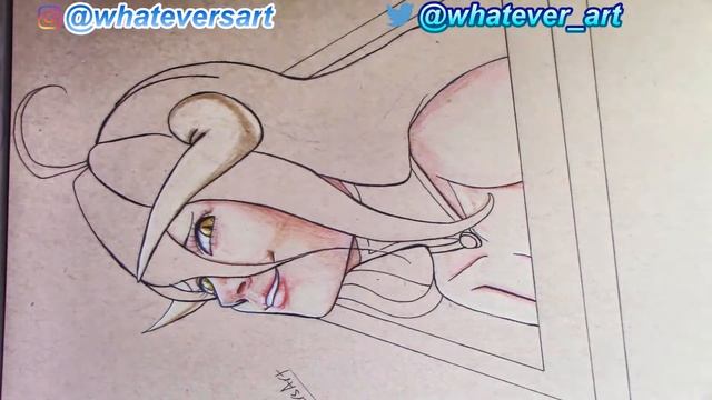 Albedo ( Overlord) Speed Drawing! смотреть онлайн