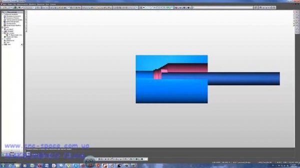 FeatureCam - урок по созданию  глубокой расточки