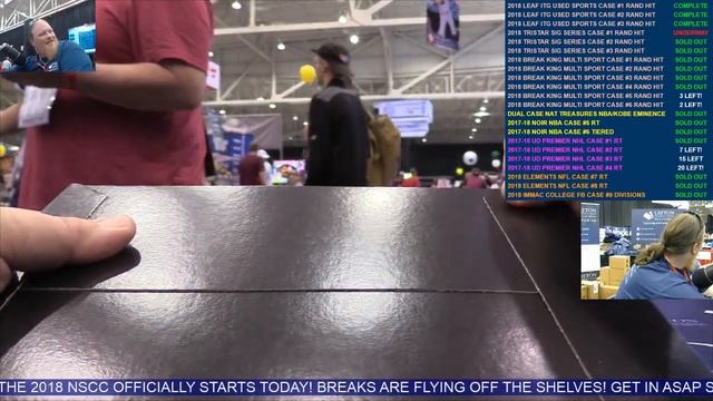 2018 National Break   2018 TriStar Signature Series National Edition 8 Box Case Break #2   RANDOM H