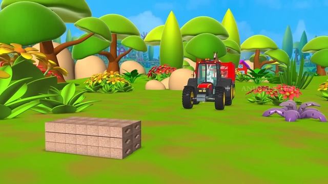 Farm Animals Long Leg Cow Rescue Magical Duck Barn Animals | 3D Animated Fun Farm Diorama Animals смотреть онлайн