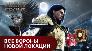 Все вороны в новом регионе Кардэиль Night Crows