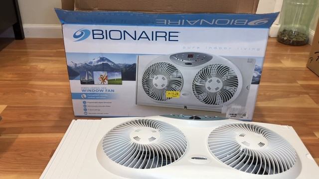 Bionaire Window Fan with Twin 8.5-Inch Reversible Airflow Blades and Remote Control смотреть онлайн