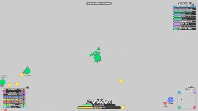 Diep.io / INSANE GAMEPLAY / Best Tanks смотреть онлайн
