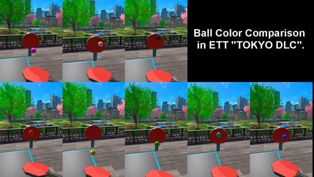 Ball Color Comparison in ETT "TOKYO DLC". смотреть онлайн
