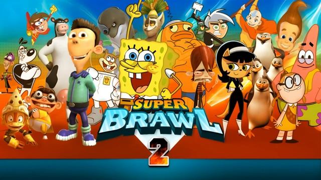 Krusty Krab (Classic SpongeBob's Theme) - Super Brawl 2 смотреть онлайн