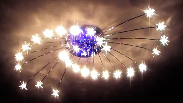 Design Deckenleuchte "Galaxy" 13/26 LED LM & FB L.120cm смотреть онлайн