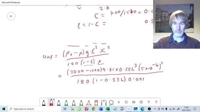 Minimum Fluidizing Velocity Calculation; FPT Ch7 Q2 смотреть онлайн