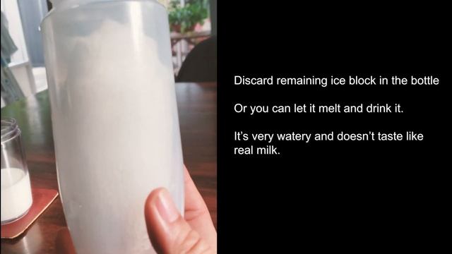 How To Make A Cup of Cappuccino/Latte With Freeze Distilled Milk! смотреть онлайн