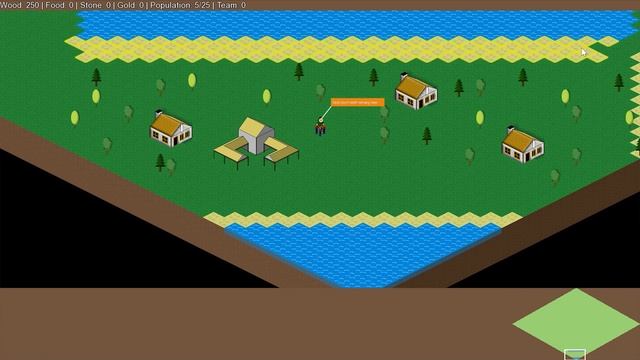 Isometric RTS Devlog Part: 2 Wood Gathering Demo