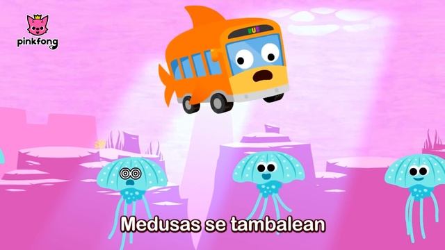 Bus Tiburón | Autobuses | Pinkfong Canciones Infantiles смотреть онлайн