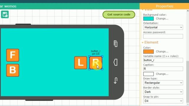 Wifi RC Car Using Wemos D1 Mini And RemoteXY