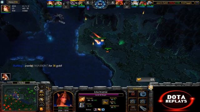 DotA Peru Tournament | BurNing~ VS Minerva | RGC (Lina Pro Killer) смотреть онлайн