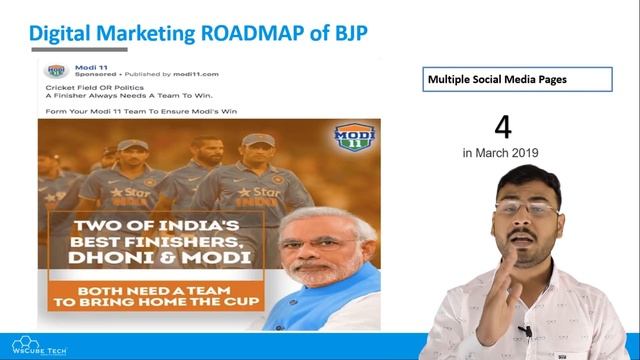 BJP Digital Marketing Strategy in 2019 Elections | Spends 17 Crore/week on Facebook смотреть онлайн