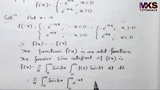 3. Fourier Integral | Problem#2 | Complete Concept