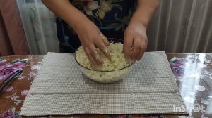 Татарские пирожки " бэккэн с капустой". Очень вкусные.