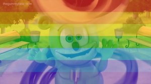 RAINBOWWWW + BACKWARDS Gummibär EREQ VIDOE Russiane Gummi Bear SONG