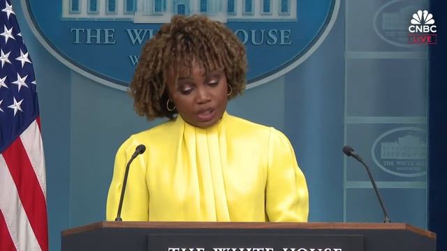 White House press secretary Karine Jean-Pierre holds a briefing with reporters — 8/7/2024 смотреть онлайн