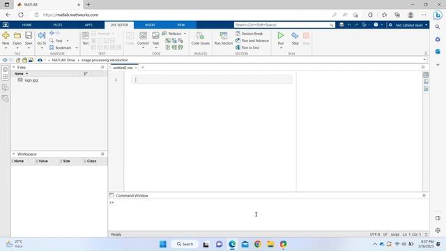 Creating mlx file in Matlab Online смотреть онлайн