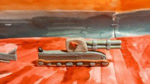 АНИМАЦИЯ ИЗ ПЛАСТЕЛИНА ТАНКОВАЯ ВОЙНА 1-СЕЗОН #3 (ОБГРЕЙД ГЕРАКЛА)