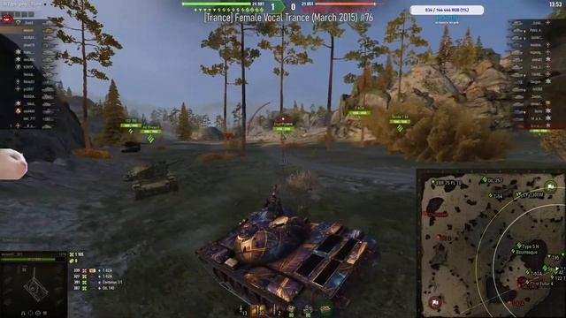 наглядное пособие как играть на 121б / 5800 среднего часть 1