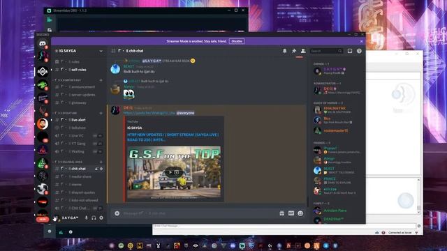 HTRP NEW UPDATES ! | SHORT STREAM | SAYGA LIVE | ROAD TO 250 | #HTRP #LIVE | GSF OP смотреть онлайн