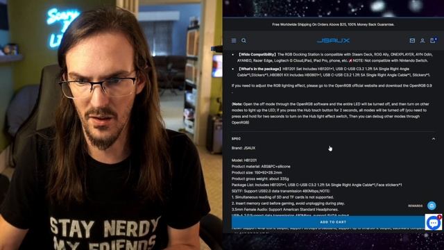 Does the RGB make it better? JSAUX RGB Docking Station Review смотреть онлайн