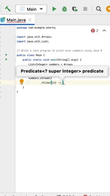 Java 8 Program 6 - Print Even Numbers from a List using Java 8 #java #interview #coding смотреть онлайн
