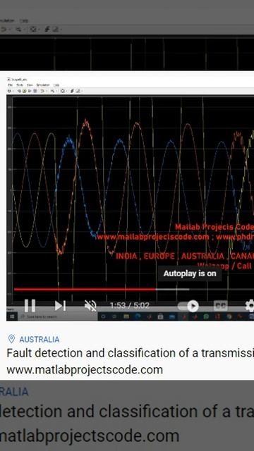 Fault detection and classification of a transmission line by ANN – matlab simulink смотреть онлайн